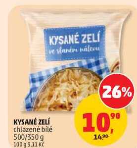 KYSANÉ ZELÍ ve slaném nálevu, 500/350 g  