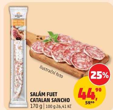 SALÁM FUET CATALAN SANCHO, 170 g
