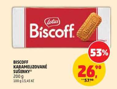 Lotus Biscoff Karamelizované sušenky, 200 g