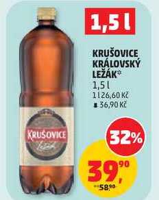 KRUŠOVICE KRÁLOVSKÝ LEŽÁK, 1,5 l