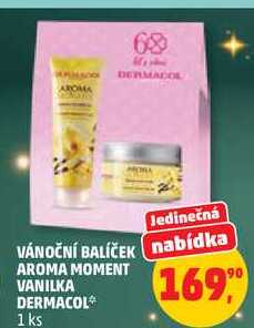 VÁNOČNÍ BALÍČEK VANILKA AROMA MOMENT DERMACOL, 1 ks