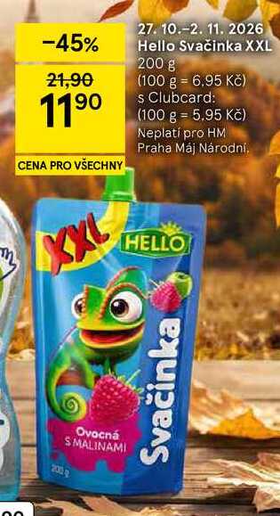 Hello Svačinka XXL, 200 g