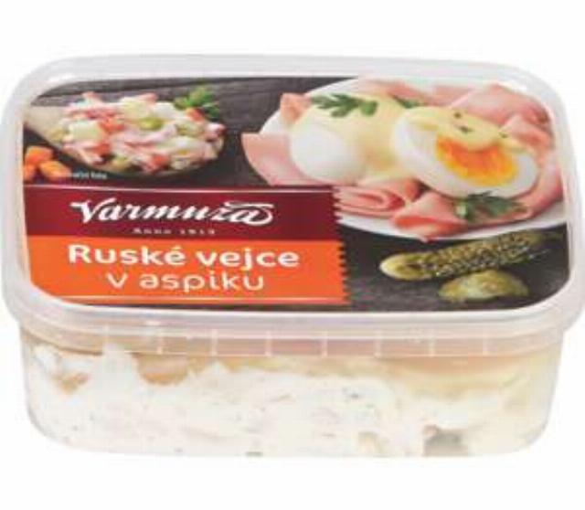Varmuža Ruské vejce v aspiku
