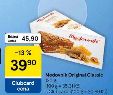 Medovník Original Classic, 130 g