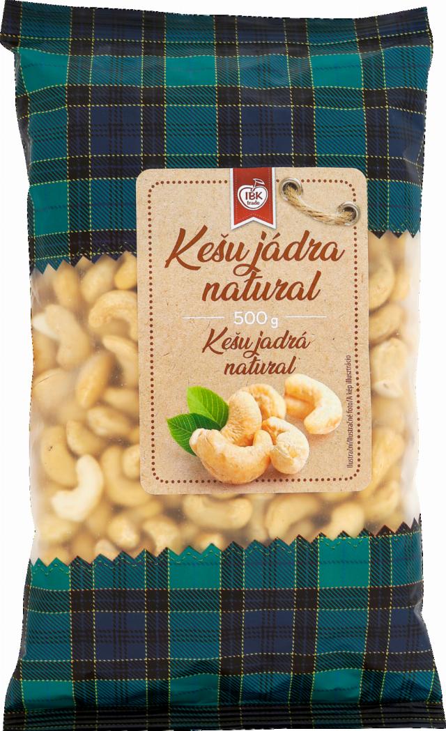 IBK Kešu ořechy nepražené