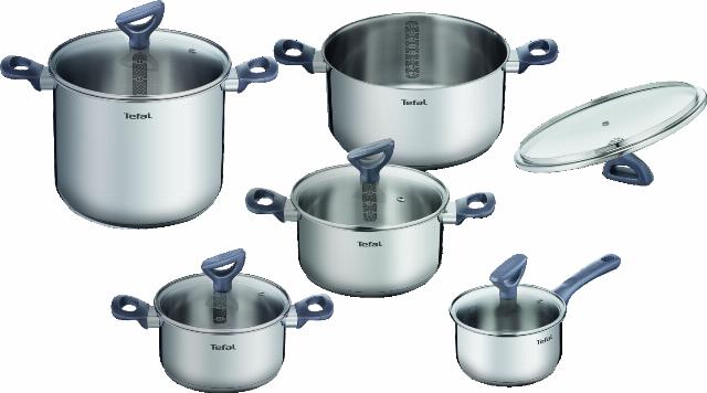 TEFAL Sada nádobí G712SA55 nerezová