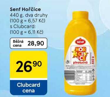 Senf Hořčice, 440 g 
