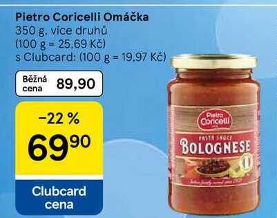 Pietro Coricelli Omáčka, 350 g 