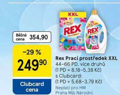 Rex Prací prostředek XXL, 44-66 PD
