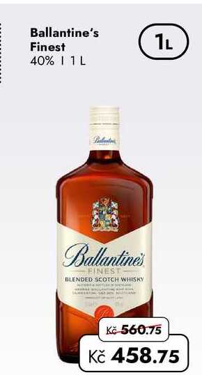 Ballantine's Finest 40% 1L   