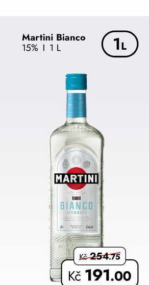Martini Bianco 15% 1L
