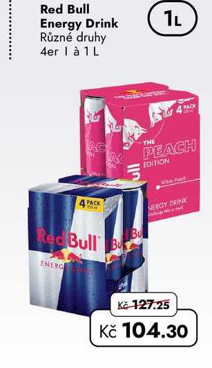 Red Bull Energy Drink 1 L