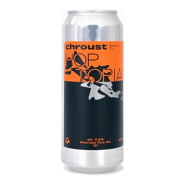Pivovar Chroust Hoptopia APA 12, plech