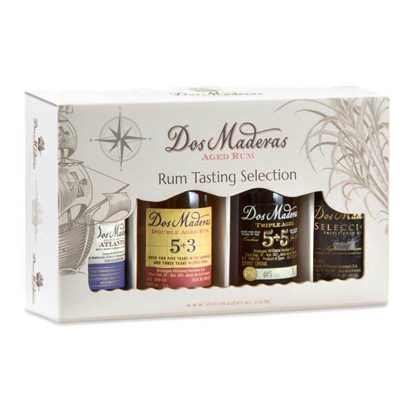 Dos Maderas Sada miniatur 4x50ml (dárkové balení)