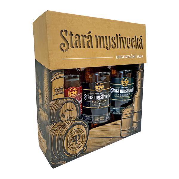Stará Myslivecká Degustační sada 40% 3 x 200 ml