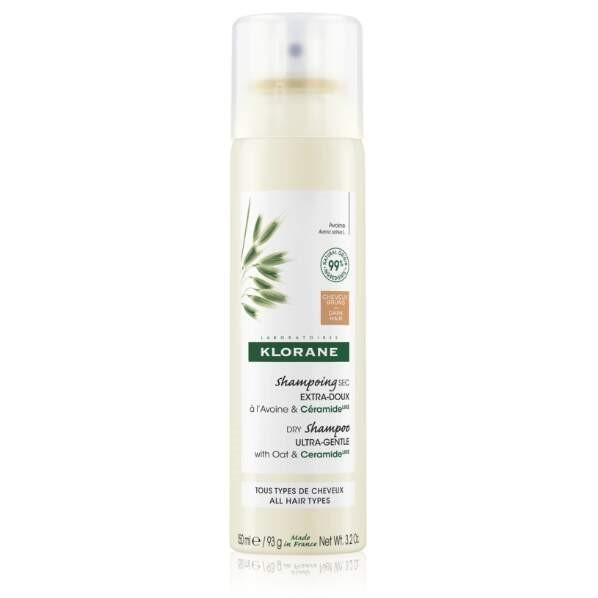 Klorane Suchý šampon oves - tmavé vlasy 150 ml