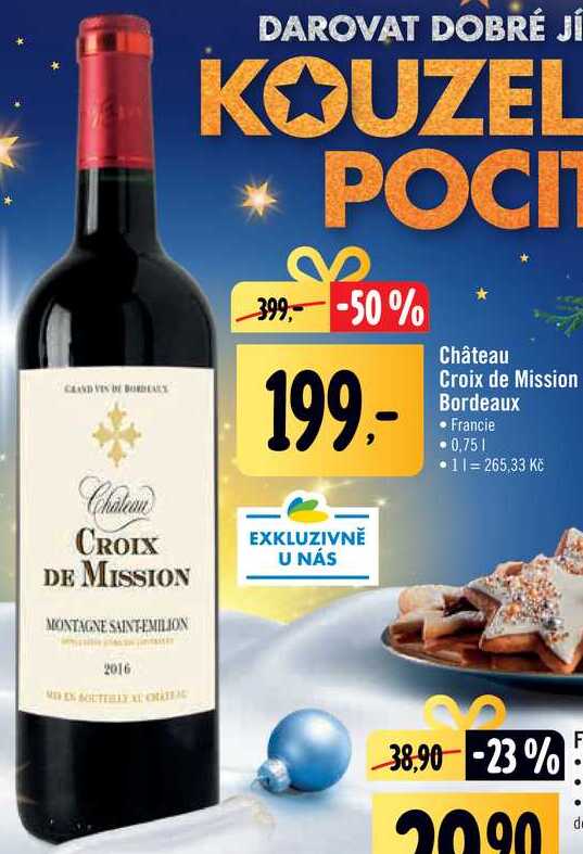 Château Croix de Mission Bordeaux, 0,75 l 