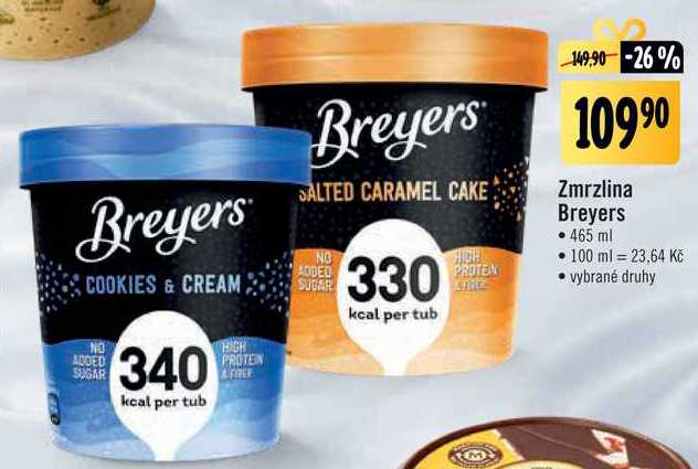 Zmrzlina Breyers, 465 ml