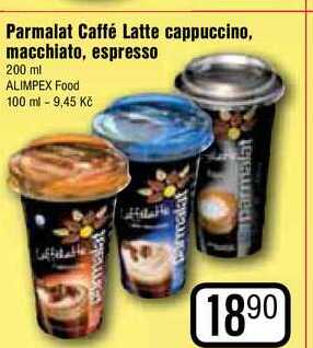 Parmalat Caffé Latte cappuccino, macchiato, espresso 200 ml v akci ...