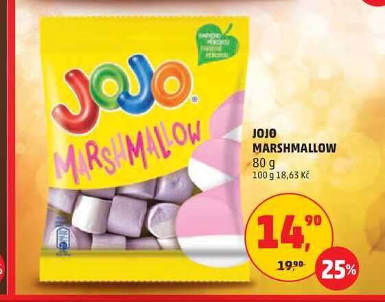 JOJO MARSHMALLOW, 80 g 