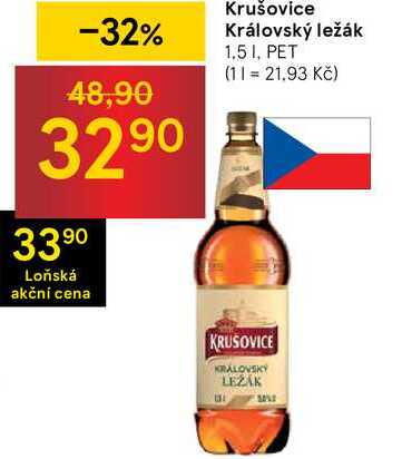 Krušovice Královský ležák 1,51