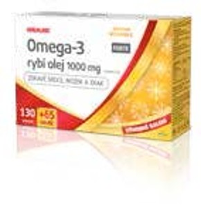 Omega-3 FORTE 1 000 mg 130 + 65 tob.