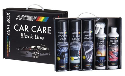 Dárková sada Motip Car Care-Black Line