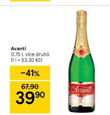 Avanti 0.75 1