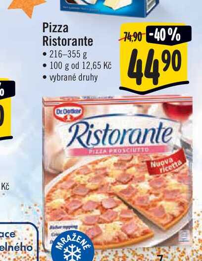   Pizza Ristorante  216-355 g