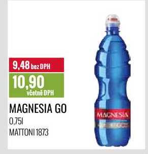MATTONI MAGNESIA 0,75 l