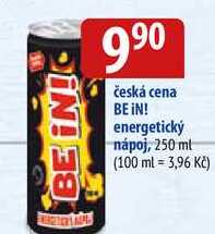 Česká cena BEIN! energetický nápoj, 250 ml