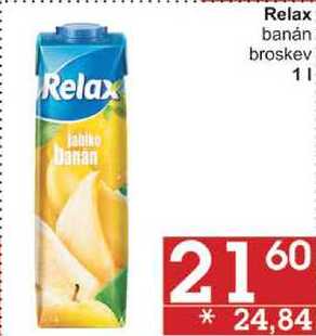 Relax banán, 1 l