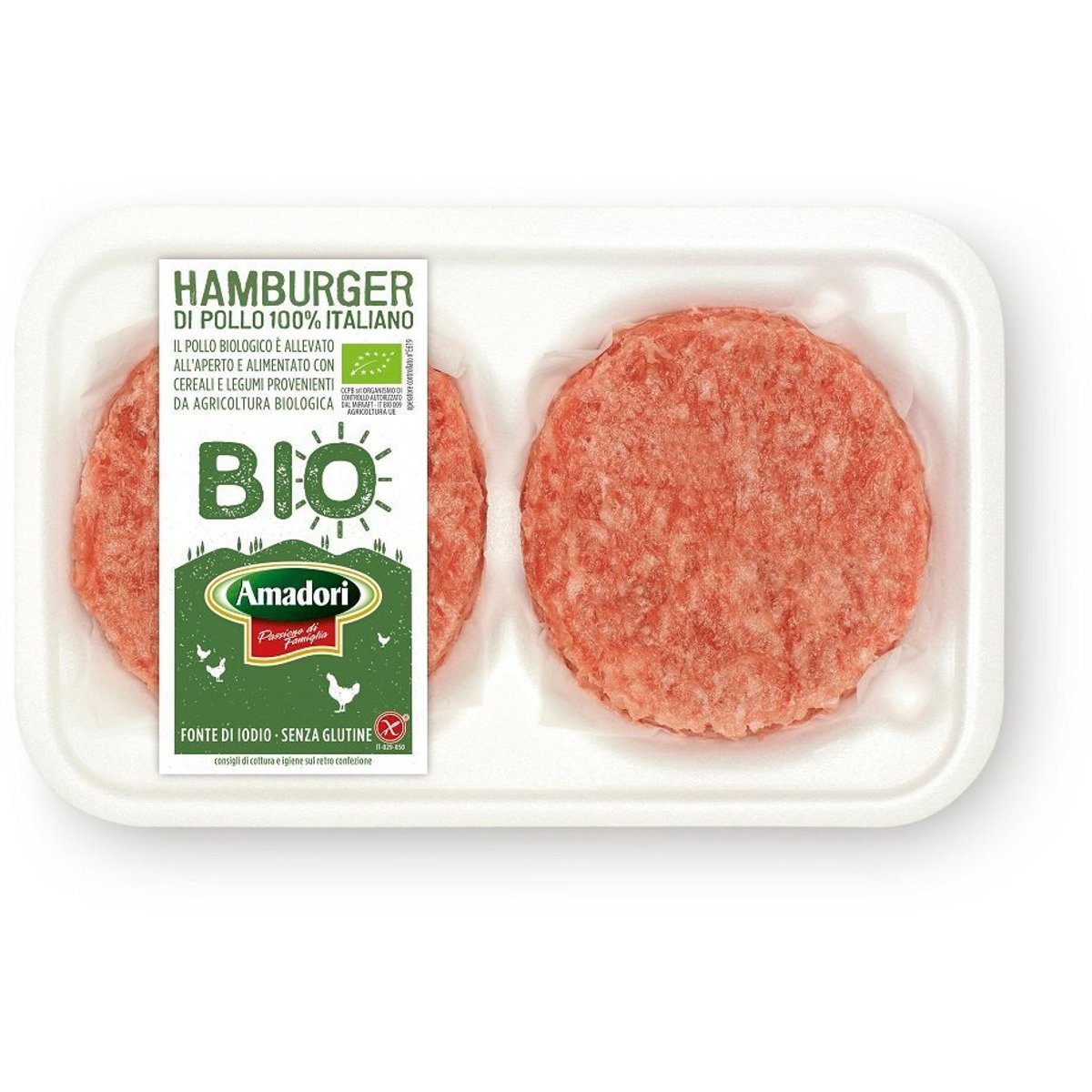 Amadori BIO Kuřecí hamburger