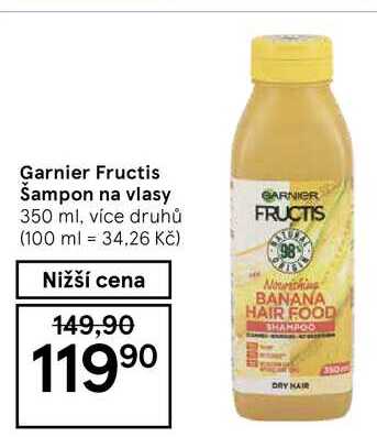 Garnier Fructis Šampon na vlasy 350 ml