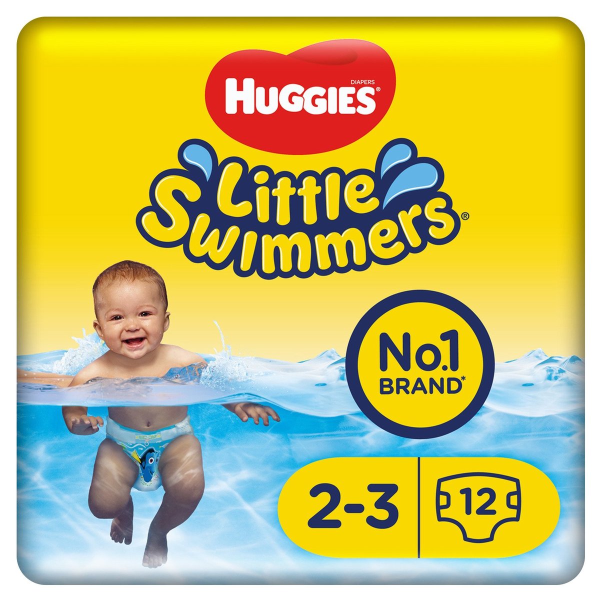 Huggies Little swimmers Plavací plenkové kalhotky 3–8 kg (velikost 2–3)