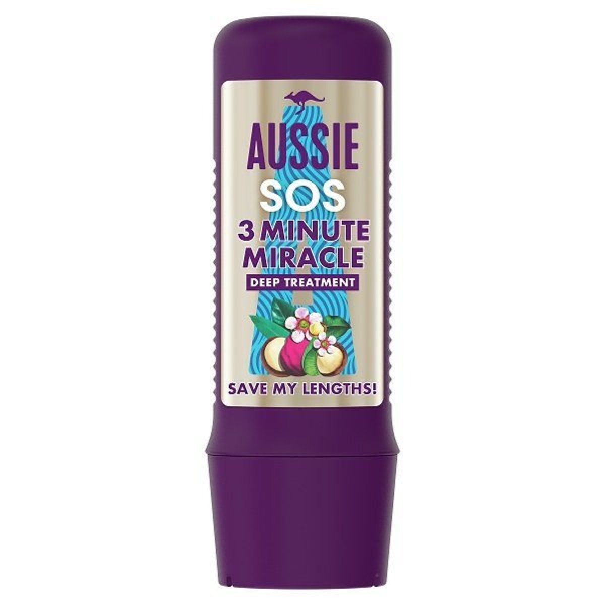 Aussie SOS 3 minute miracle save my lengths Hloubkový balzám na vlasy