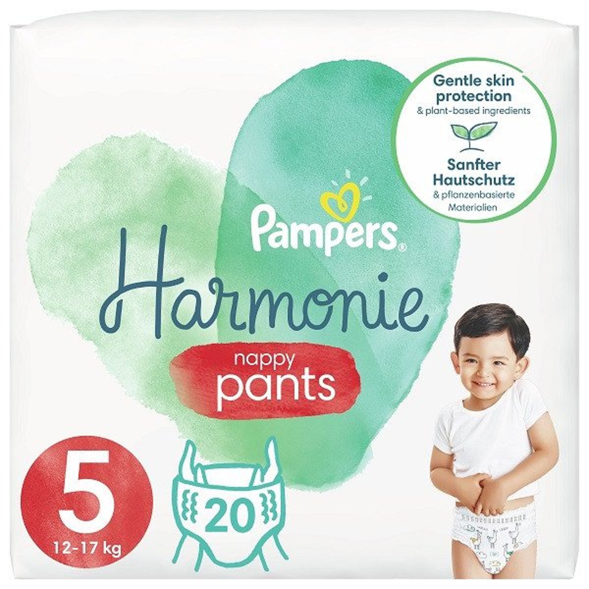 Pampers Pants harmonie plenkové kalhotky 5 (12–17 kg)