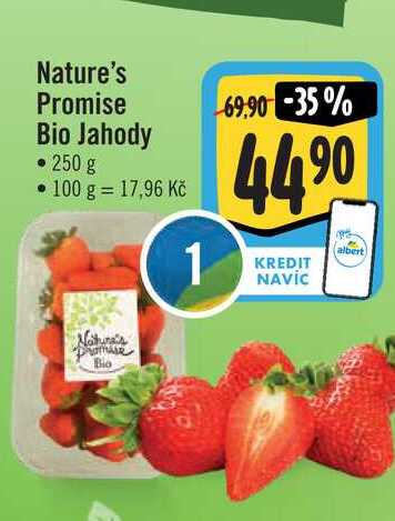 Nature's Promise Bio Jahody   250 g 