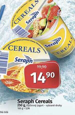 Seraph Cereals 250 g ctyi zrnný jogurt - vybrané druhy 