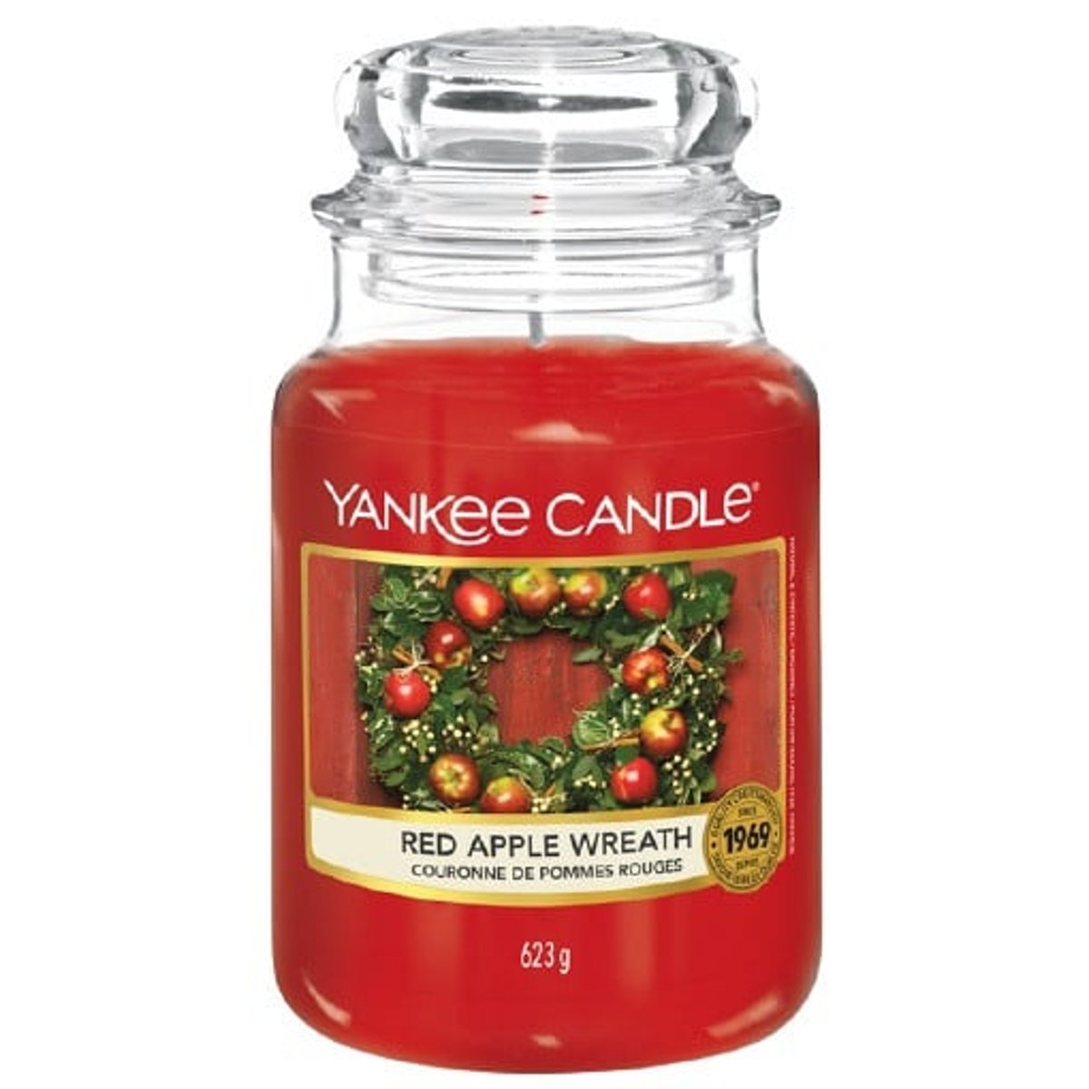 ARCHIV Yankee Candle Classic Red Apple Wreath velká vonná svíčka v