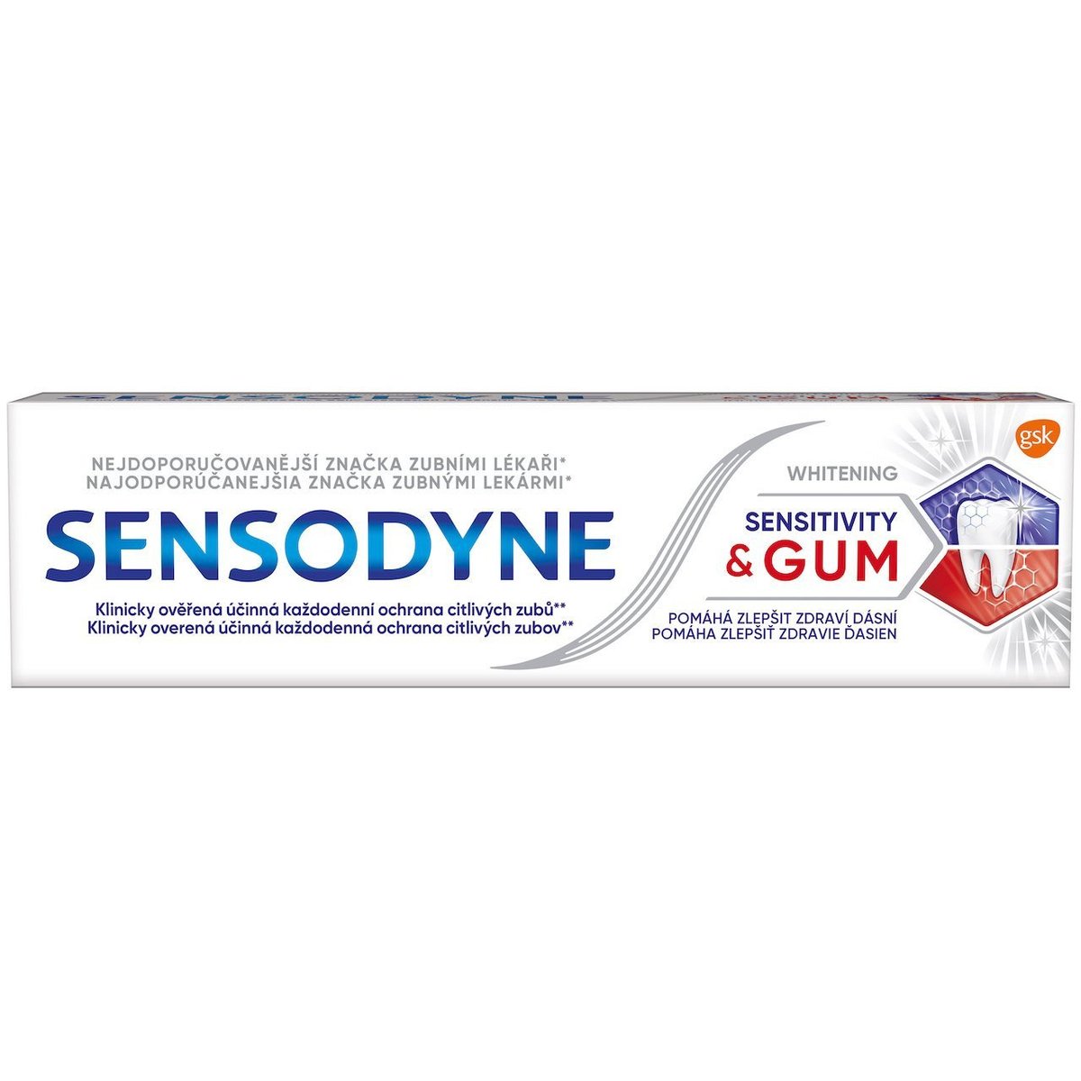 Sensodyne Sensitivity & gum Zubní pasta  whitening  pro citlivé a bílé zuby