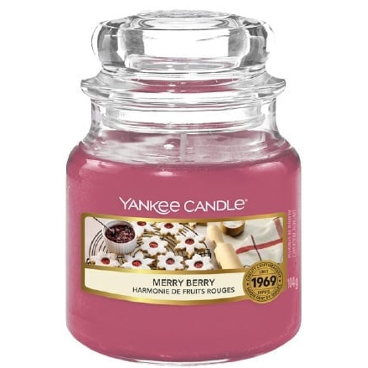 Yankee Candle Classic Merry Berry malá vonná svíčka