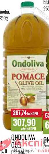 ONDOLIVA OLEJ 2 Pomace 1 l v akci | AkcniCeny.cz