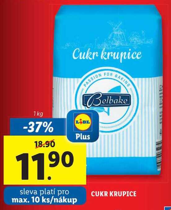 CUKR KRUPICE, 1 kg