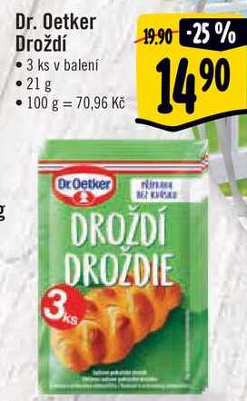 Dr. Oetker Jedlá soda 15g v akci | AkcniCeny.cz