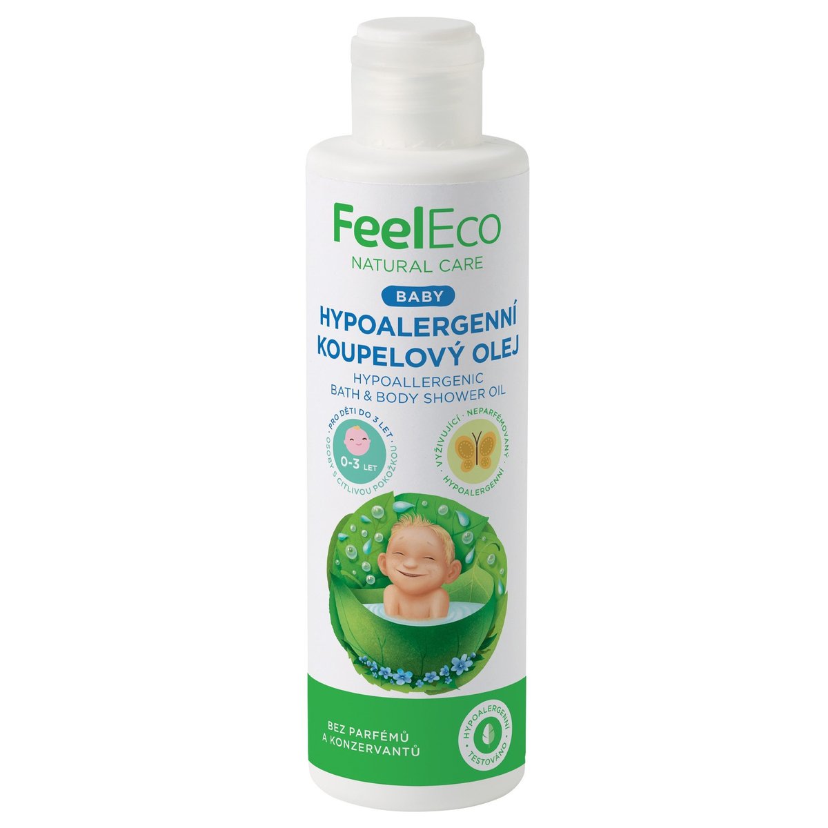 Feel Eco Hypoalergenní koupelový olej baby