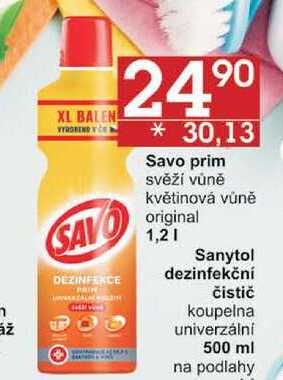 Savo prim, 1,2 l
