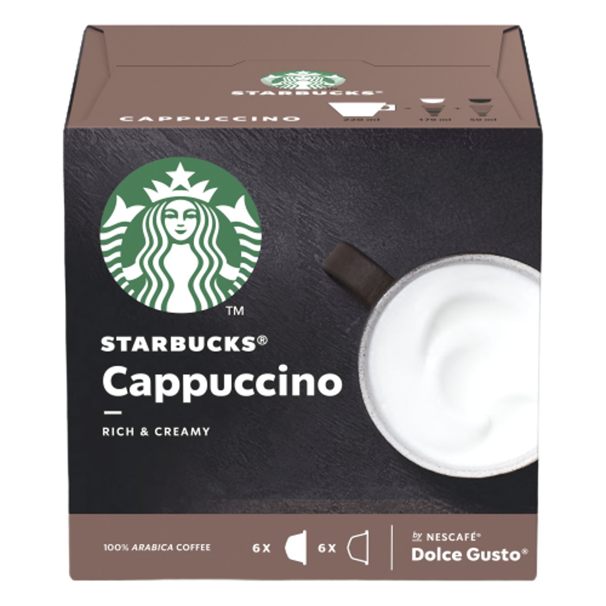 Starbucks Cappuccino by Nescafé Dolce Gusto kapsle