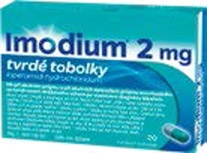 IMODIUM® 2 mg, tvrdé tobolky 20 tvrdých tobolek