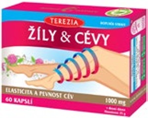 TEREZIA Žíly & Cévy 60 kapslí